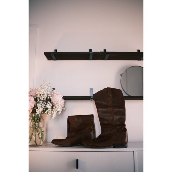 Frye Melissa Button Boot, Cognac, US9.5 - Picture 3 of 9